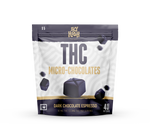 Dark Chocolate Espresso THC Micro-chocolates | 10mg THC