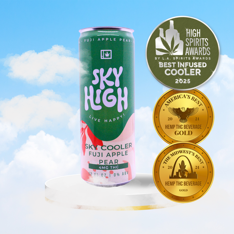 Sky Cooler Fuji Apple Pear | 4mg THC