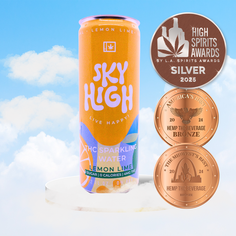 Sky Water Lemon Lime | 4mg THC